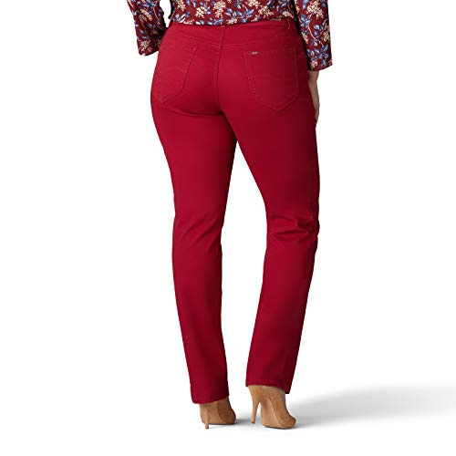 Image of Lee Women's Plus-Size Relaxed Fit Straight-Leg Jean