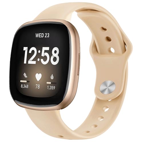 [Issinlky] �\�t�g�V���R���X�g���b�v Fitbit Versa 3/Fitbit Versa 4�p�A�X�|�[�c�X�g���b�v Fitbit Sense 2/Fitbit Sense�p �j�����p