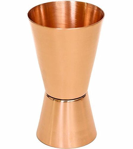 NJ Pure Copper Peg Measurer Jigger, Premium Handmade Vintage Jigger 15-30 ml Measuring Jigger for Your Cocktail Mixing, Bar Accessories, Bar Gift Item: 01 Pc.-image-32