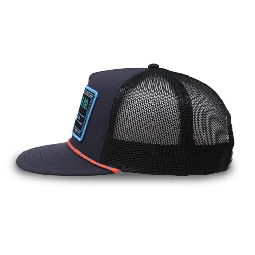 Image of Red Dirt Hat Company Buffalo Patch Adjustable Snapback Hat (US, Alpha, One Size, Tarnation - Black)