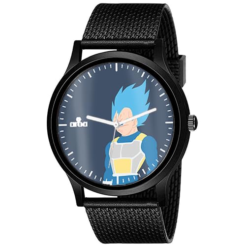 AROA Watch New Watch for Vegeta Clipart Model : 767 Black Metal Type Analog Black Strap Watch Blue Dial for Men Stylish Watch for Boys (B0C8DJX3XN) Amazon Price History, Amazon Price Tracker