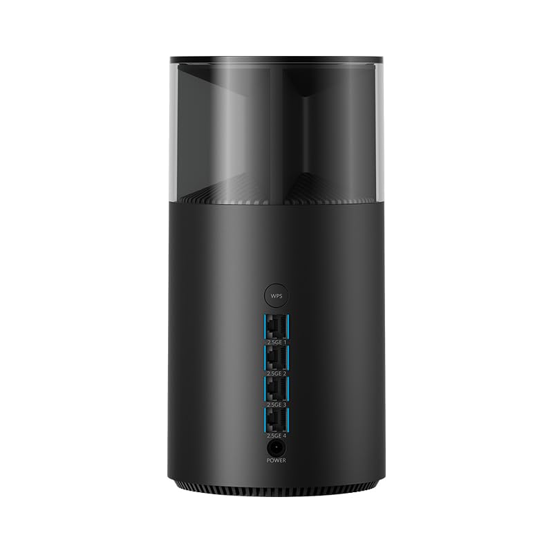 Huawei WiFi Mesh X1 Pro, noir, interne, avec directivité sphérique, double bande (2,4 GHz/5 GHz), Wi-Fi 7 (802.11be), 3570 Mbit/s (53030DGB)