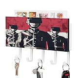 Facile à installer : notre crochet mural polyvalent est livré avec une plaque de guidage pour localiser la position de perçage, et est livré avec des autocollants autocollants, qui peuvent être librement sélectionnés pour l'installation autocollante et par perçage.