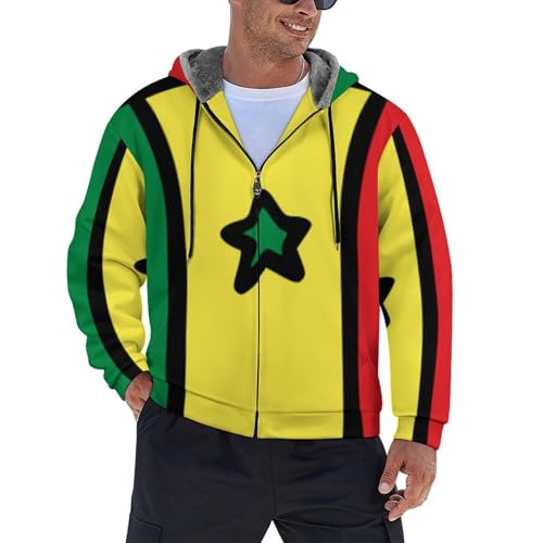 Sweat à capuche zippé homme Sénégal pull léger sport