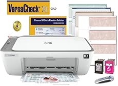 VersaCheck HP Deskjet 2755 MX MICR All-in-One Check Color Printer Gold  Check Printing Software