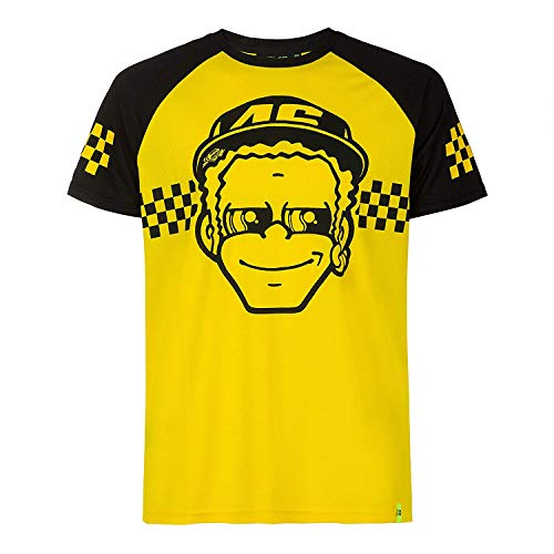 Coupe régulière Valentino Rossi T-Shirt Ufficiale MotoGP VR46 The Doctor - Giallo - S