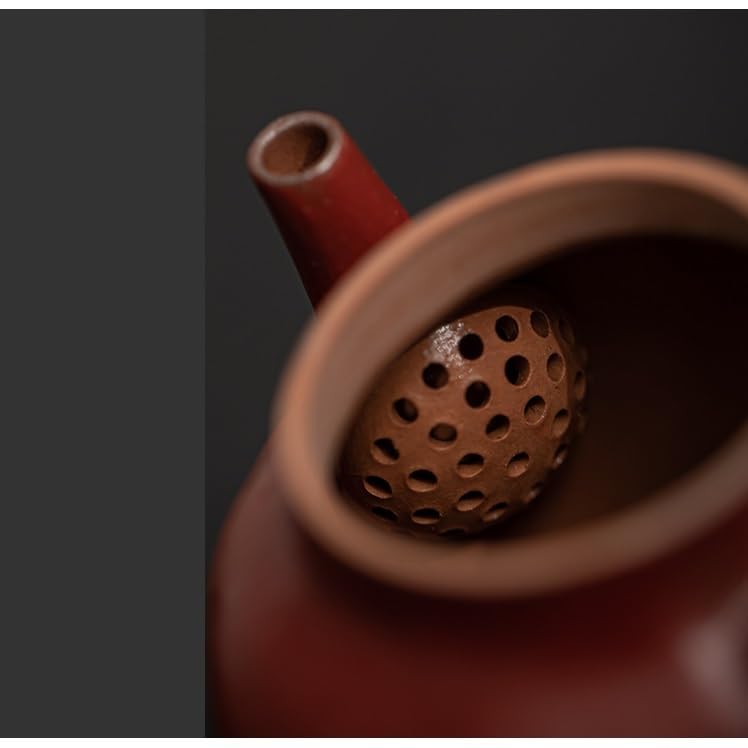 Teiera, Set da tè da Viaggio, teiera, teiera in Ceramica, teiera Cinese retrò per Uso Domestico, Piccola teiera Singola, teiera, Set da tè Kung Fu, teiera