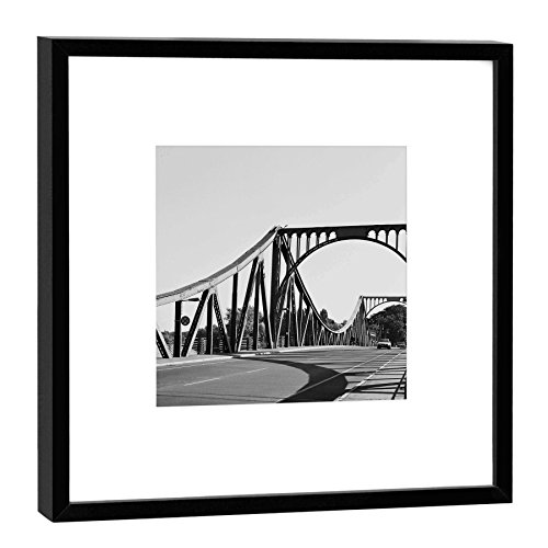 Cadre bois noir avec photographie d'art de Potsdam 52x52cm COGNOSCO