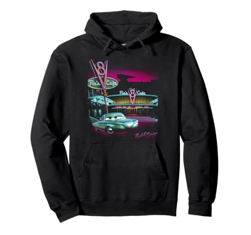 Sweat Cars Disney Pixar avec logo Flo's Cafe imprimé en haute définition