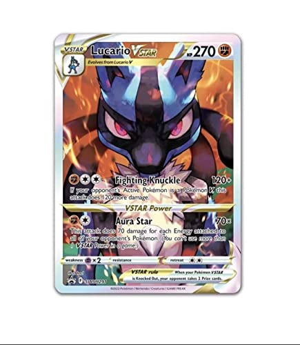 Lucario VSTAR SWSH291 Pokemon Full Art (SWSH Crown Zenith