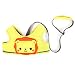 Zicac Toddler Safety Harness Baby Child Safety Walkers (Yellow)