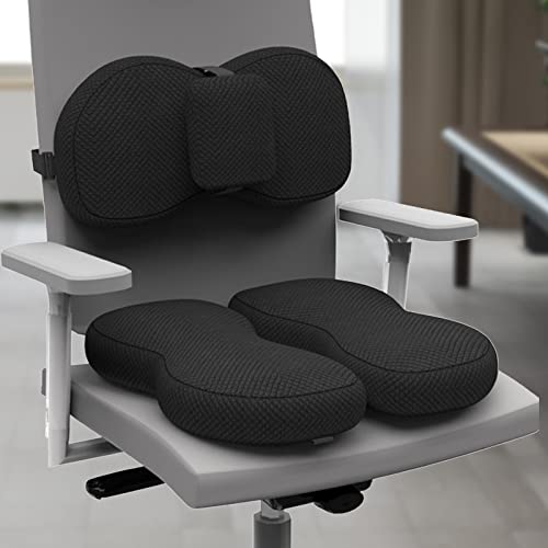 Esquirla Office Chair Cushion Seat Hip Pad With Removable Computer Chair Cushion Desk Chair Cushion For Backyard Bedroom Birthday Gifts, Black #TOP6