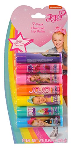 Jojo Siwa Lip Balms, 7 Count