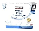 Kirkland Signature Water Filter Cartridges for Brita Pitchers, 10 Refills