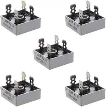 SG flash KBPC3510 Bridge Rectifier Diode,35A 1000V Single Phase,Full Wave 35 Amp 1000 Volt Electronic Silicon Diodes,4-Pin 5pcs