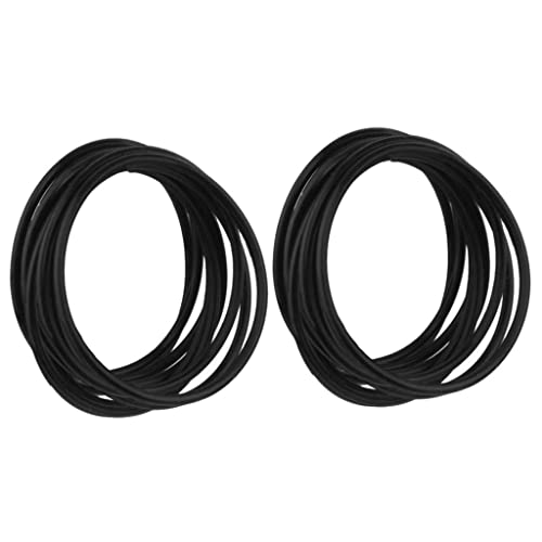 レディース ガール用 シリコン製 ストレッチ ヘアゴム ブレスレット 約20個セット