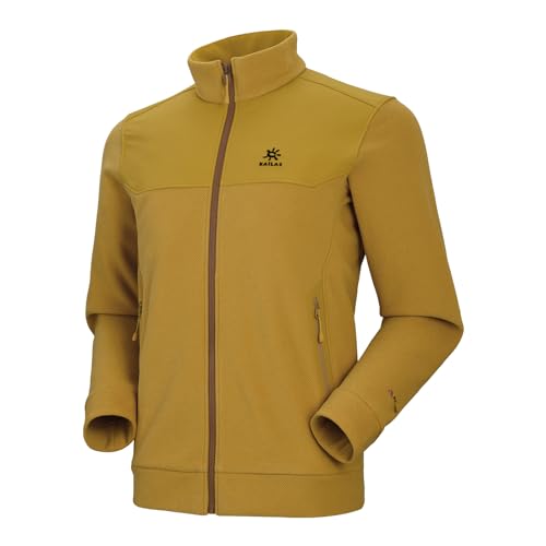 Image of KAILAS Men's Fleece Hooded Full Zip Jacket Lightweight Winter Jacket Polar Warm Coat Pockets Outdoor Jacket