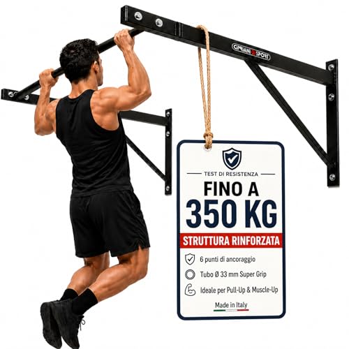 CIPRIANI SPORT® PRO - Wall Bars Pro Sbarra Trazioni a