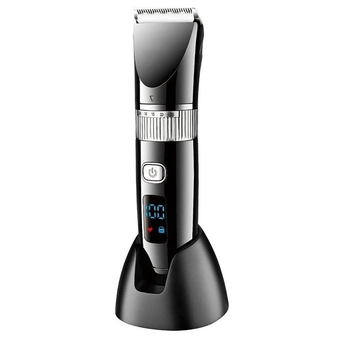 Cortadora de pelo, recortadora de barba para hombre, impermeable, profesional, inalámbrica, para hombres, máquina de corte de pelo eléctrica, una batería