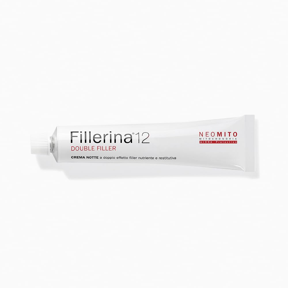 Fillerina 12 Double Filler Neo Mito Crema de noche efecto relleno y nutritiva, grado 4