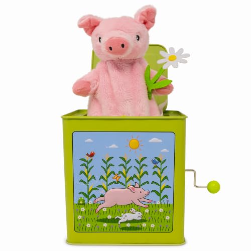 Jack Rabbit Creations Poppy Pig Jack in the Box - Musical Pop-Up - Ages 3+