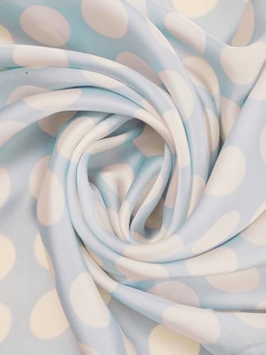 Image of Printed Poly Silken feel Scarf Stole for Women | Stylish, Soft, & Lightweight | Satin Feel Neck Scarf, Hair Scarf, Head Scarf for Women