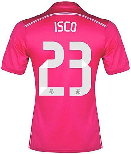 Amazon Co Jp イの品質14 15レアル マドリードピンククラブサッカーユニフォーム7ロナウド9ベンゼマ11バレ14アロンソ19モドリッチ22 Di Mariaシャツ 23 Isco M ファッション