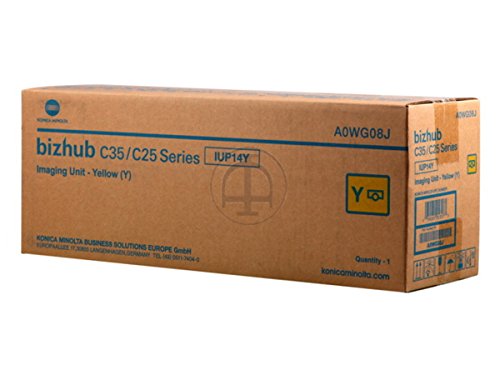 Drum IUP-14 Y Konica Minolta Bizhub C 35 tambour original jaune A0WG08J