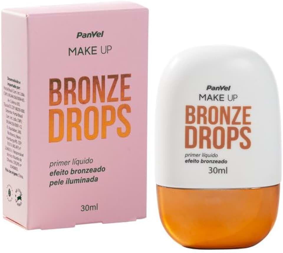 PRIMER LÍQUIDO PANVEL MAKE UP BRONZE DROPS 30ML