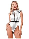 Photo Gallery yihuimin corpo donna metallico lucente body danza travestimento astronauta adulto costume robot spazio alieno adulto cosplay tutina s xl argento xxl Photo Gallery yihuimin corpo donna metallico lucente body danza travestimento astronauta adulto costume robot spazio alieno adulto cosplay tutina s xl argento xxl