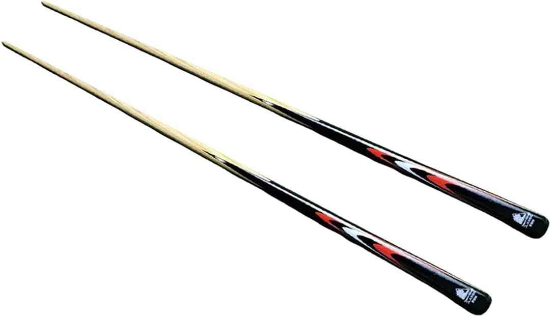 Snooker and Pool Single Cue Stick - 48inch (Pack of 2)
