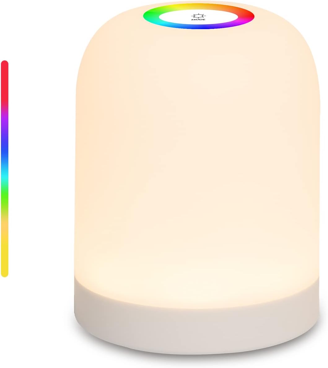 Smilodon Timer Night Light,Dimmable LED Bedside Lamp,Night - View #4