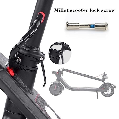 JLEivvi 2 PCS Fixed Bolt Screw Scooter Accessories Steel Folding Fixed Screw Folding Place Fixed Bolt Replacement Repair Parts for M365 Electric Scooters