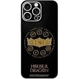 Skinit Decal Phone Skin Compatible with iPhone 16 Pro Max - Officially Licensed HBO House of The Dragon Crown and Sigils Design