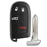 KeylessOption Keyless Entry Remote Car Smart Key Fob for Dodge Charger Challenger Dart Journey Chrysler 300 M3N-40821302