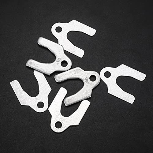 150 Pcs Auto Alignment Body Shims, Car Alignment Shims Spacers Assortment Kit - 1/16\" 1/64\" 1/32\" 1/8\" - Thumbnail 3