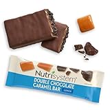 Nutrisystem® Double Chocolate Caramel Lunch Bars, 10g of Protein, Helps Support Weight Loss - 10 Count
