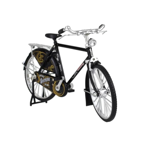 Bicicleta en miniatura de aleación YARNOW estilo retro para decoración de escritorio 2