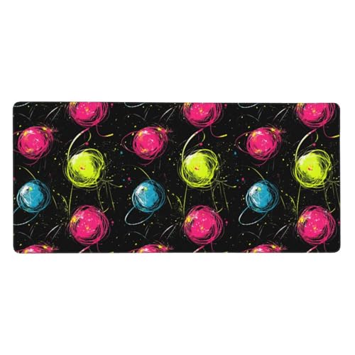 Tapis de souris grand format en caoutchouc de haute qualité