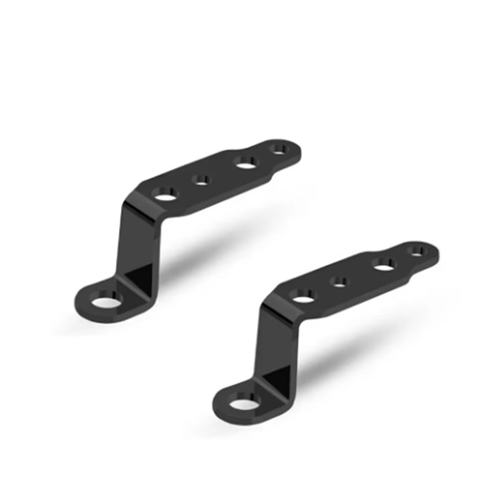 Bracket Light Motorcycle Rearview Mirror Modified Headlight Multi-Functional Spotlight Electric Car Accessories Extension Brackets(2PCS Yellow)