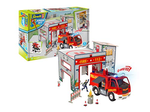 Caserne de Pompier à Construire Revell Junior Kit Jeu de Vissage Facile