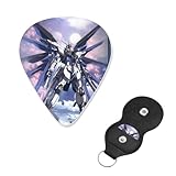 ギターピック 6枚セット 機動戦士ガンダムSEED guitar pick ギターぴっく フィンガーピック 指サムピックセット プレクトラム エレキギターピック き練習用 携帯便利 ティアドロップ型 フィンガー保護 耐久性 初心者 音楽愛好家