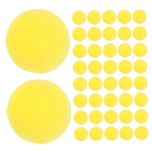 Holibanna 50 Pcs Nariz De Cono Calesa Disfraz De Nariz Falsa De Fiesta Accesorios Inflables Peluca De Nariz Cosplay Circo El Figuritas Esponja Yellow