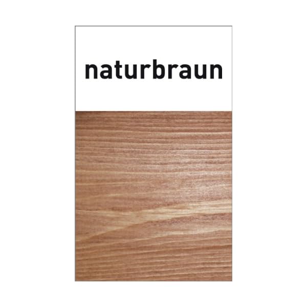 Ultrament Holzzaun-Schutz, Wetterschutzlasur, Holzlasur, naturbraun, 5 Liter – Bild 3