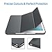 JETech Case for iPad mini 4, Smart Cover with Auto Sleep/Wake (Dark Grey)