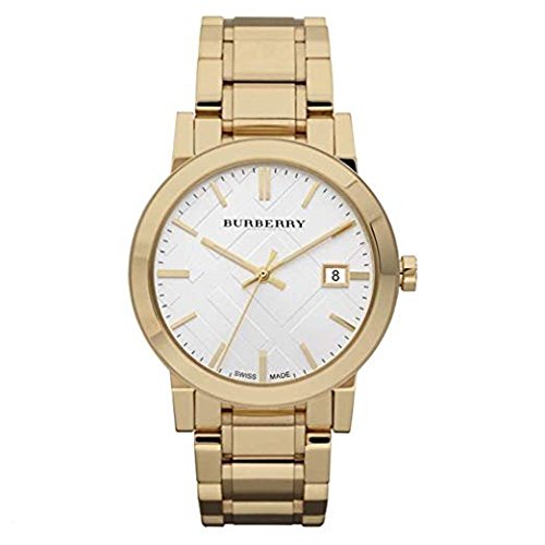 美品】バーバリー ノバチェック ラウンド ゴールド 腕時計 1025 美品 美品】バーバリー ノバチェック ラウンド ゴールド 腕時計 1025 美品