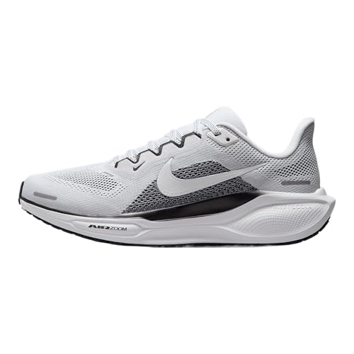 Nike Pegasus 41 Women's Road Running Shoes (FD2723-110, White/Black/White)
