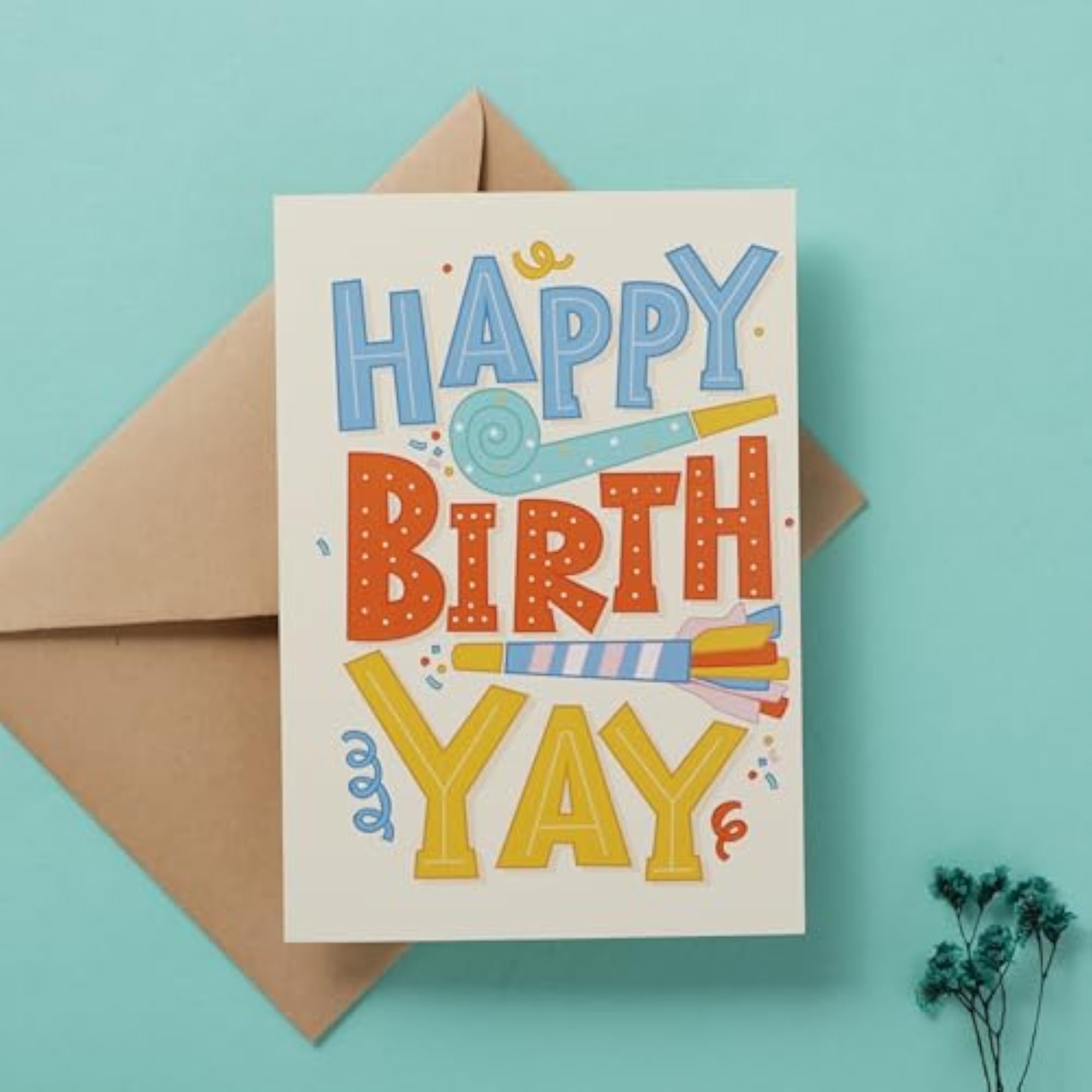 Birthday Butterfly Greeting Card, Funny & Romantic