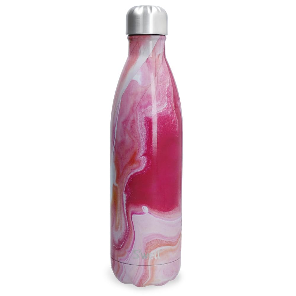 S'well Roestvrijstalen waterfles 0,45, 18/8, Calacatta Gold, 750 ml