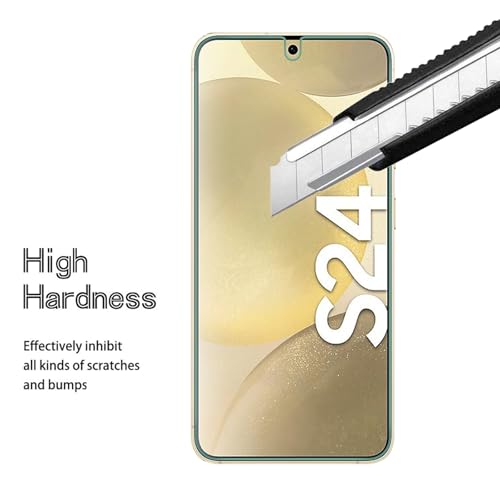 Image of AOKUMA Tempered Glass Compatible with Samsung Galaxy S24 5G